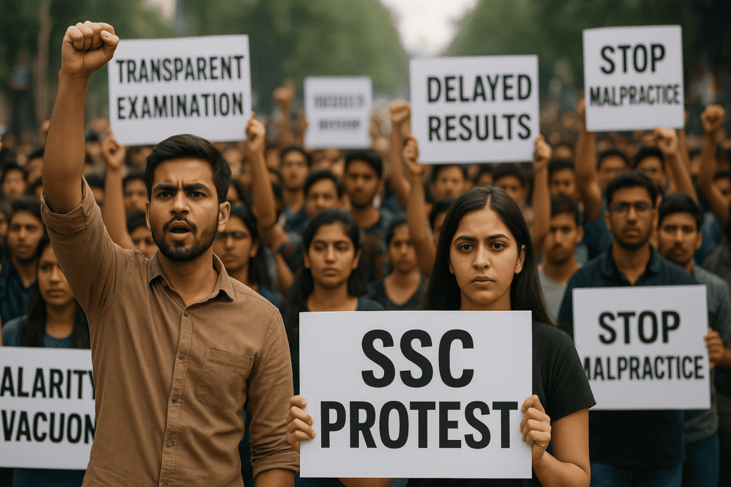 SSC Protest