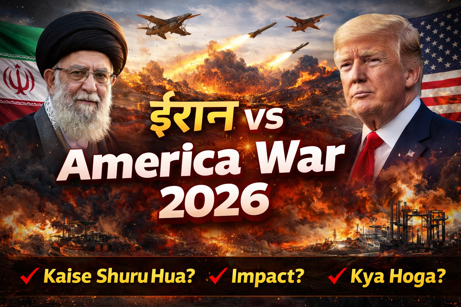 ईरान बनाम अमेरिका युद्ध 2026